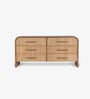 Linn Chest Of Drawers In Light Walnut Finish