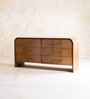 Linn Chest Of Drawers In Light Walnut Finish