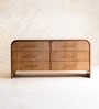 Linn Chest Of Drawers In Light Walnut Finish