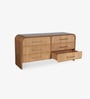 Linn Chest Of Drawers In Light Walnut Finish