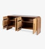 Linn Sideboard In Light and Dark Walnut Finish