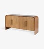 Linn Sideboard In Light and Dark Walnut Finish
