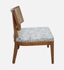 Liora Teak Wood Loung Chair In Teak Finish