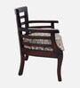 Liora Teak Wood Lounge Chair In Brown Finish
