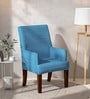 Lipetsk Fabric Arm Chair In Light Blue Colour