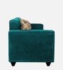 Lipu Fabric 1 Seater Sofa in Sea Green Colour