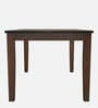 Lirio 4 Seater Dining Table In Natural Finish
