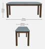 Lirio Bench In Natural Finish