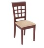 Lisa Dining Chair (Set of 2) in Indian Mahogany Finish