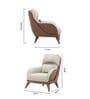 Lisbon 1 Seater Sofa With In Beige Color