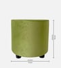 Lisbon Ottoman Set Of 2 In Pear Green Colour