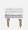 Lisbone Stool Set Of 2 In Grey Colour