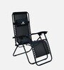 Lisle Folding Set of 2 Chairs with Table In Black Colour 