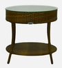 Lismore Wicker Table And Chair Set In Beige Brown Dual Tone Finish