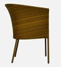 Lismore Wicker Table And Chair Set In Beige Brown Dual Tone Finish