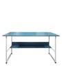 Lito Writing Table in Blue Colour