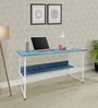Lito Writing Table in Blue Colour