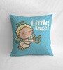 Canvas Cushion with Little Angle Print