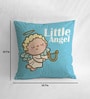 Canvas Cushion with Little Angle Print