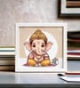 Ganesha Cushion Cover Coffee Mug and Table Photo Frame Gift Set Ganesha Cushion Cover Coffee Mug and Table Photo Frame Gift Set