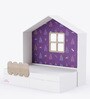 Little Hut Disney Princess Bed in White Colour with Drawer Storage