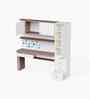 Little Legend Study Table With  Storage & Caribe Print