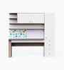 Little Legend Study Table With  Storage & Caribe Print