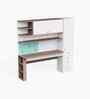 Little Legend Study Table With  Storage & Green Print
