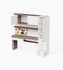 Little Legend Study Table With Storage & Multicolor Print