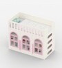 Little Library Loft Bed In Pink Colour