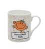 Little Miss Fun 330ml Cream & Orange Ceramic (Set of 2) Coffee Mug