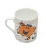 Little Miss Fun 330ml White & Orange Ceramic Coffee Mug