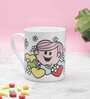 Little Miss Hug 330ml White & Pink Ceramic Coffee Mug