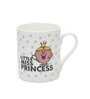 Little Miss Princess 330ml White Ceramic Coffee Mug