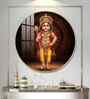 Little Murugan Bhagwan Acrylic Round Wall Art