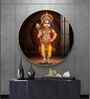 Little Murugan Bhagwan Acrylic Round Wall Art