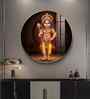 Little Murugan Bhagwan Acrylic Round Wall Art