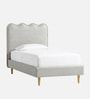 Little Palace Kids Twin Bed In Ivory Colour