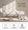 Little Palace Velvet Suede Kids Toddler Bed With Hydraulic Storage In Ivory Colour