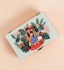 Red Mdf Live Slow Waterproof Canvas Trinket Decorative Box