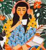 Live Slow Printed Cushion Cover