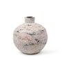 (1Pc) Pink & Grey Terracotta Flower Vase For Living Room Decor