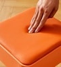Livo Orange Colour Modern Multi-Purpose End Table (Set of 6)