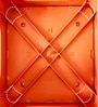 Livo Orange Colour Modern Multi-Purpose End Table (Set of 6)