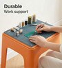 Livo Orange Colour Modern Multi-Purpose End Table