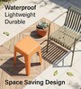 Livo Orange Colour Modern Multi-Purpose End Table