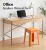 Livo Orange Colour Modern Multi-Purpose End Table