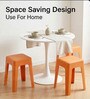 Livo Orange Colour Modern Multi-Purpose End Table