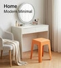 Livo Orange Colour Modern Multi-Purpose End Table
