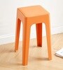 Livo Orange Colour Modern Multi-Purpose End Table